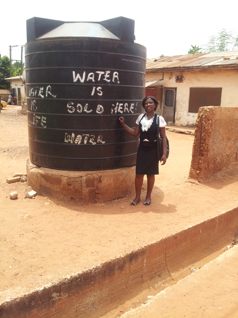 Elizabeth Dapaah in Ghana