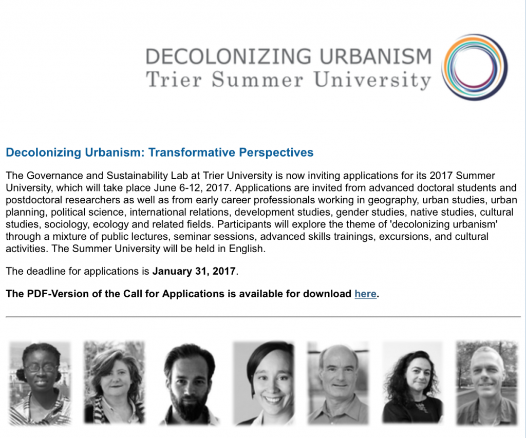 Trier Summer School